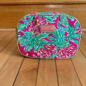 Lilly Pulitzer Pink Cosmetic or Jewelry Bag